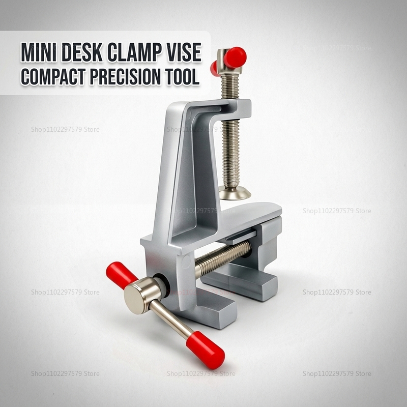 Electronics Repair Bench - Penjepit Meja Mini Aluminium untuk Kerajinan