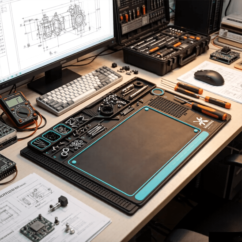 Electronics Repair Bench - Alas Kerja Las Multifungsi dari Silikon