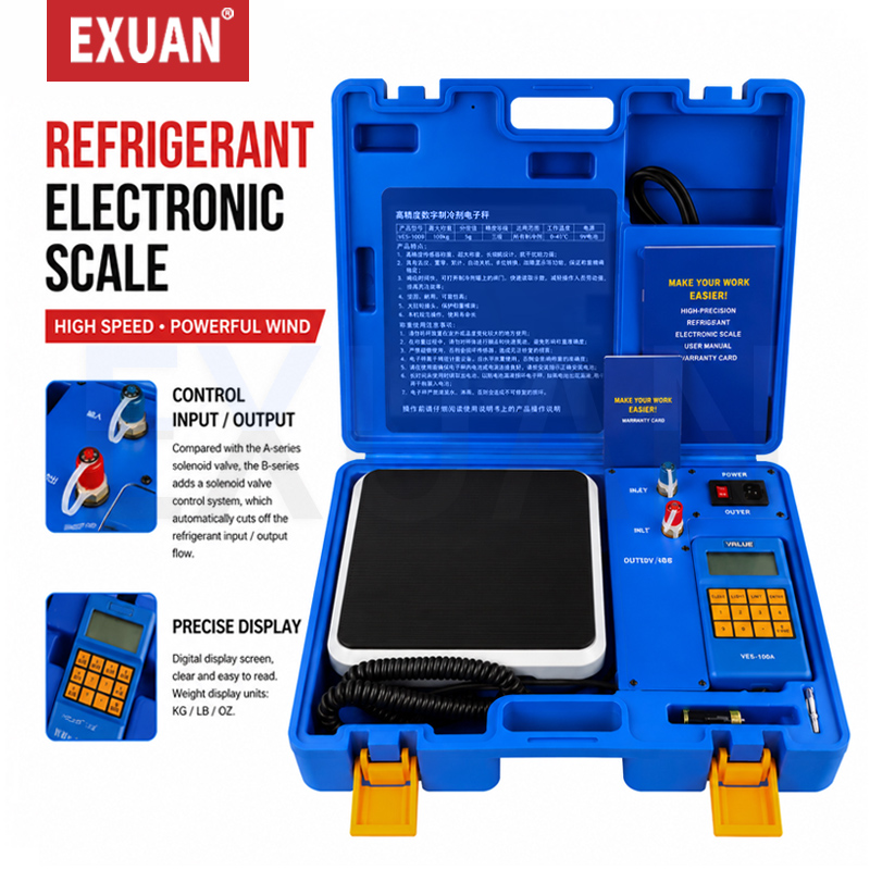 Electronics Repair Bench - Timbangan Pengisian Refrigeran 50A, Timbangan Elektronik