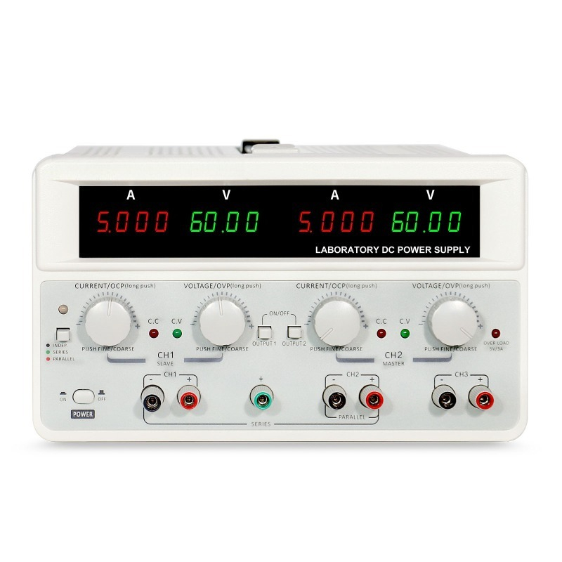Electronics Repair Bench - Catu Daya DC Teratur 3 Saluran