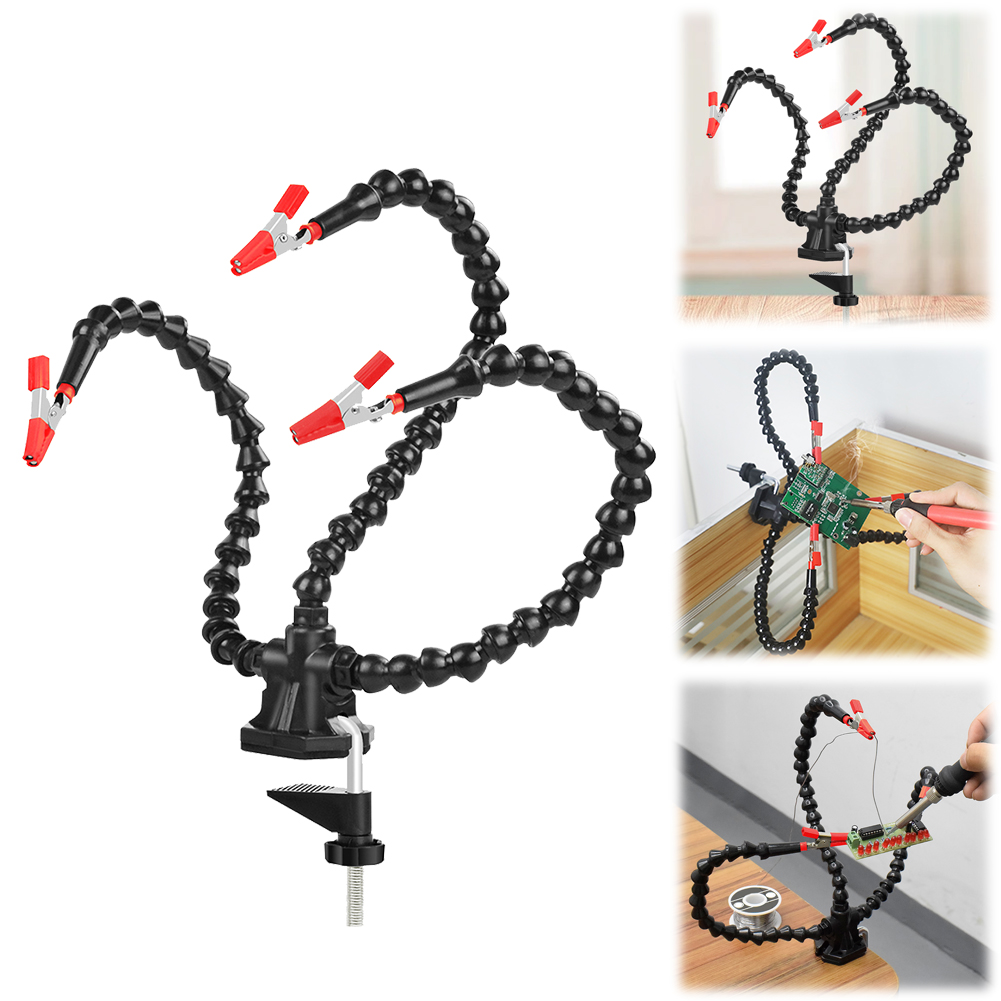 Electronics Repair Tool - Meja Penjepit Solder Membantu Tangan 3/4/5