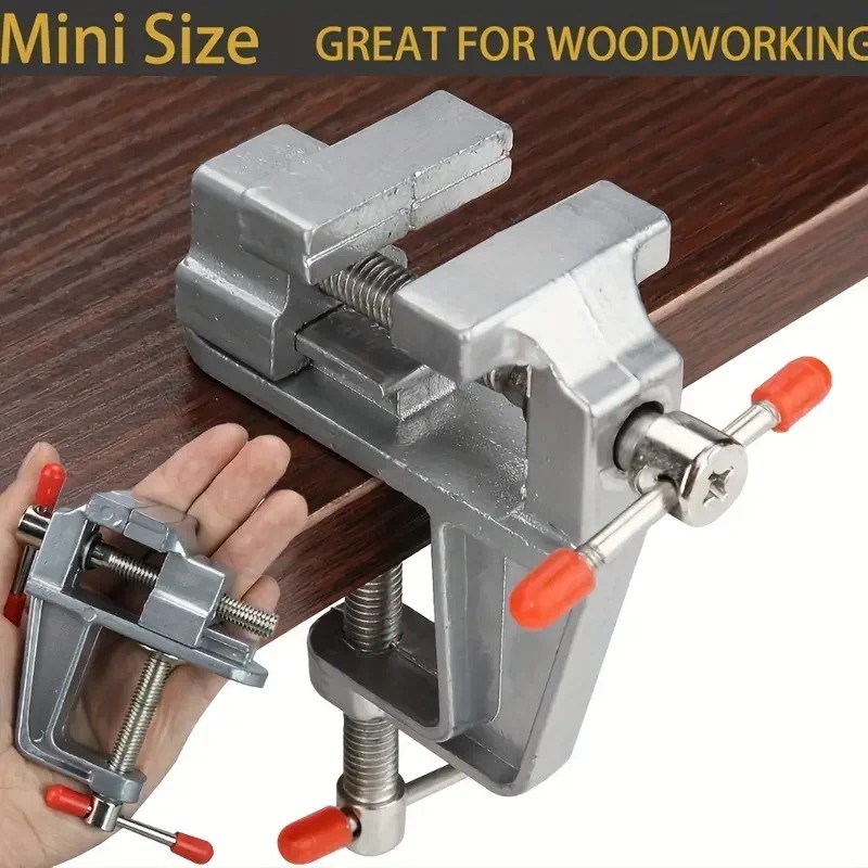 Penjepit Meja Logam Mini Alumi - Electronics Repair Bench ulasan dan harga