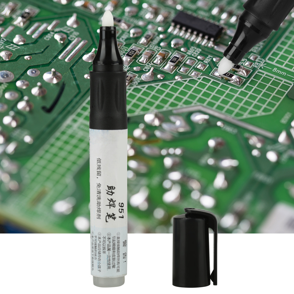 Pena Fluks Solder 951 13cm Tan - Soldering Flux Liquid ulasan dan harga