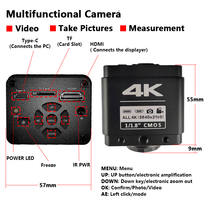 YIZHAN ULTRA HD 4K Mikroskop V - Electronics Repair Videos ulasan dan harga