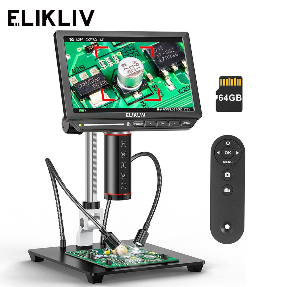 Elikliv EM4K-AF Autofocus 4K m - Electronics Repair Videos ulasan dan harga