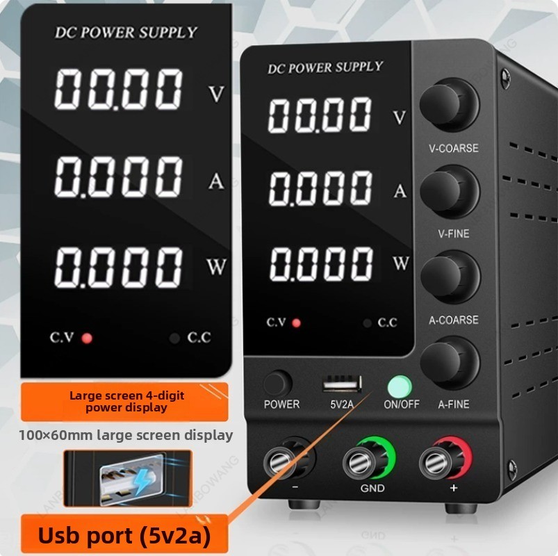 Catu Daya DC Digital Variabel  - Electronics Repair Bench ulasan dan harga