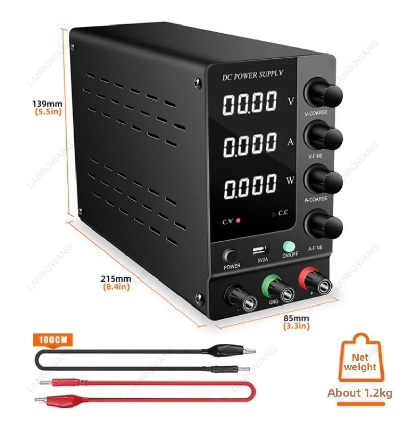 Catu Daya DC Digital Variabel  - Electronics Repair Bench ulasan dan harga