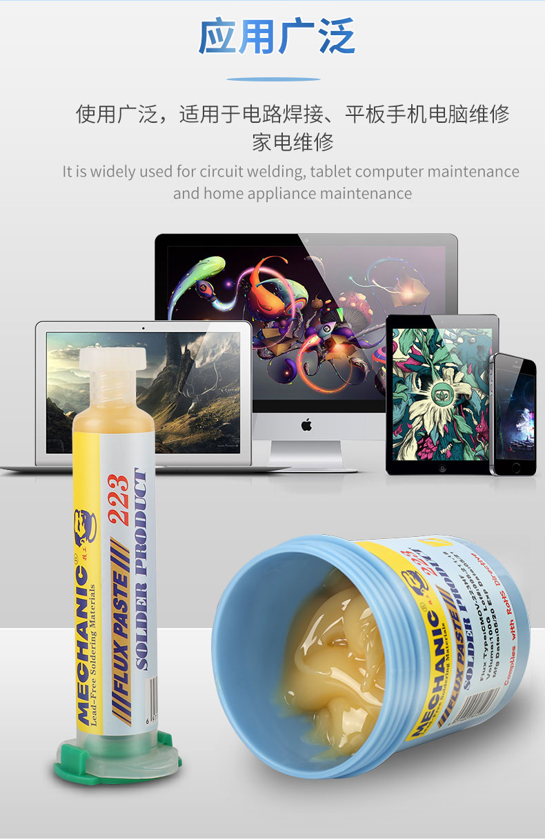 MECHANIC OFFICIAL 223-559 Past - Soldering Flux Liquid ulasan dan harga