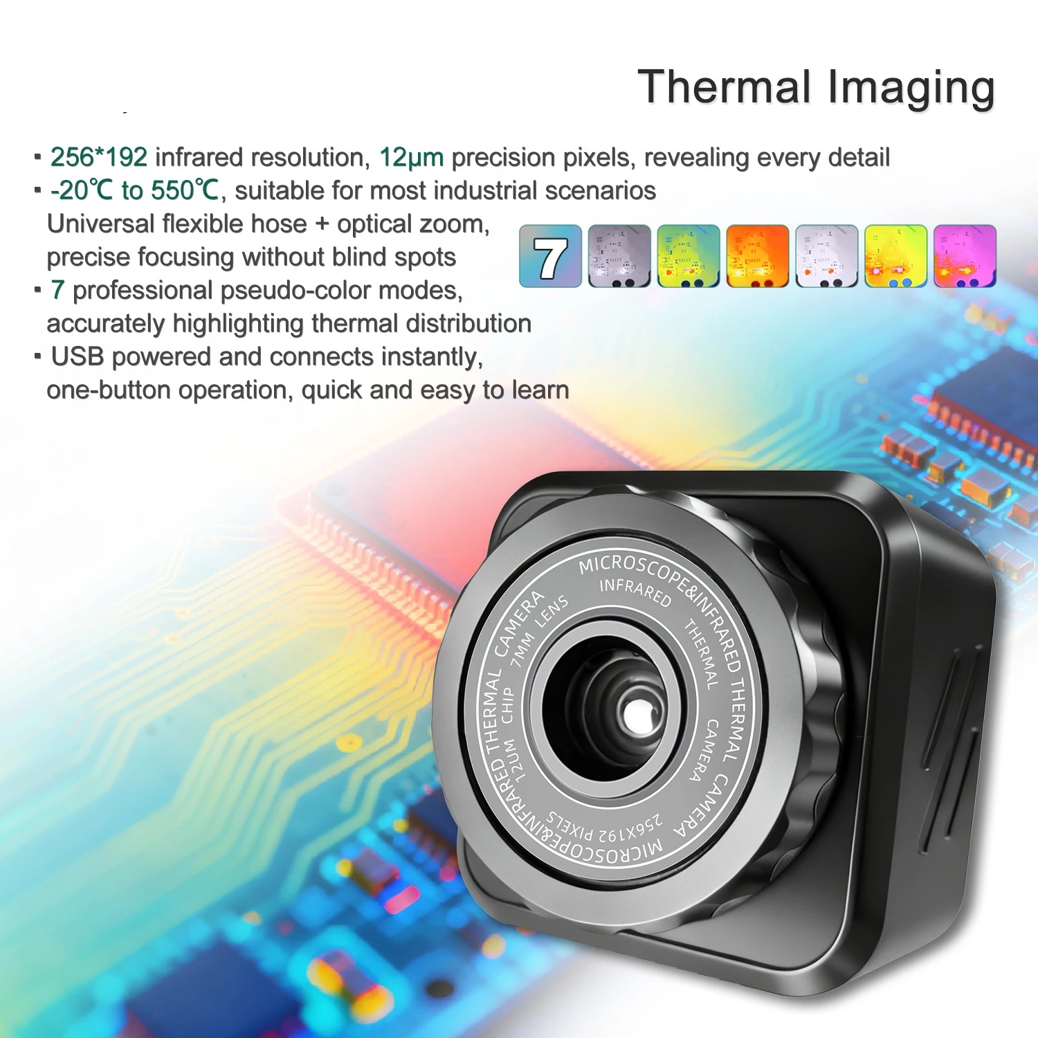 YIZHAN Thermal Imager 256*192  - Electronics Repair Tool ulasan dan harga