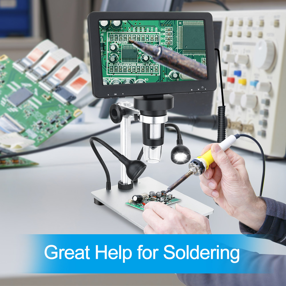 Mikroskop Digital Elektronik G - Electronics Repair Videos ulasan dan harga